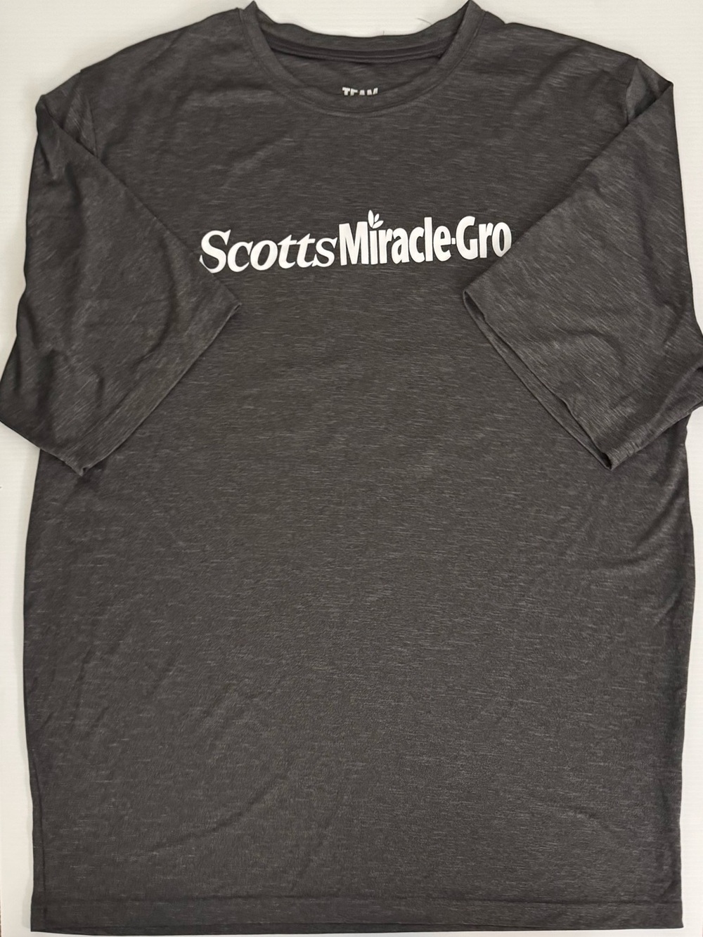 Scotts Miracle-Gro Charcoal Logo T-Shirt Men’s Size XL Staff Only Exclusive